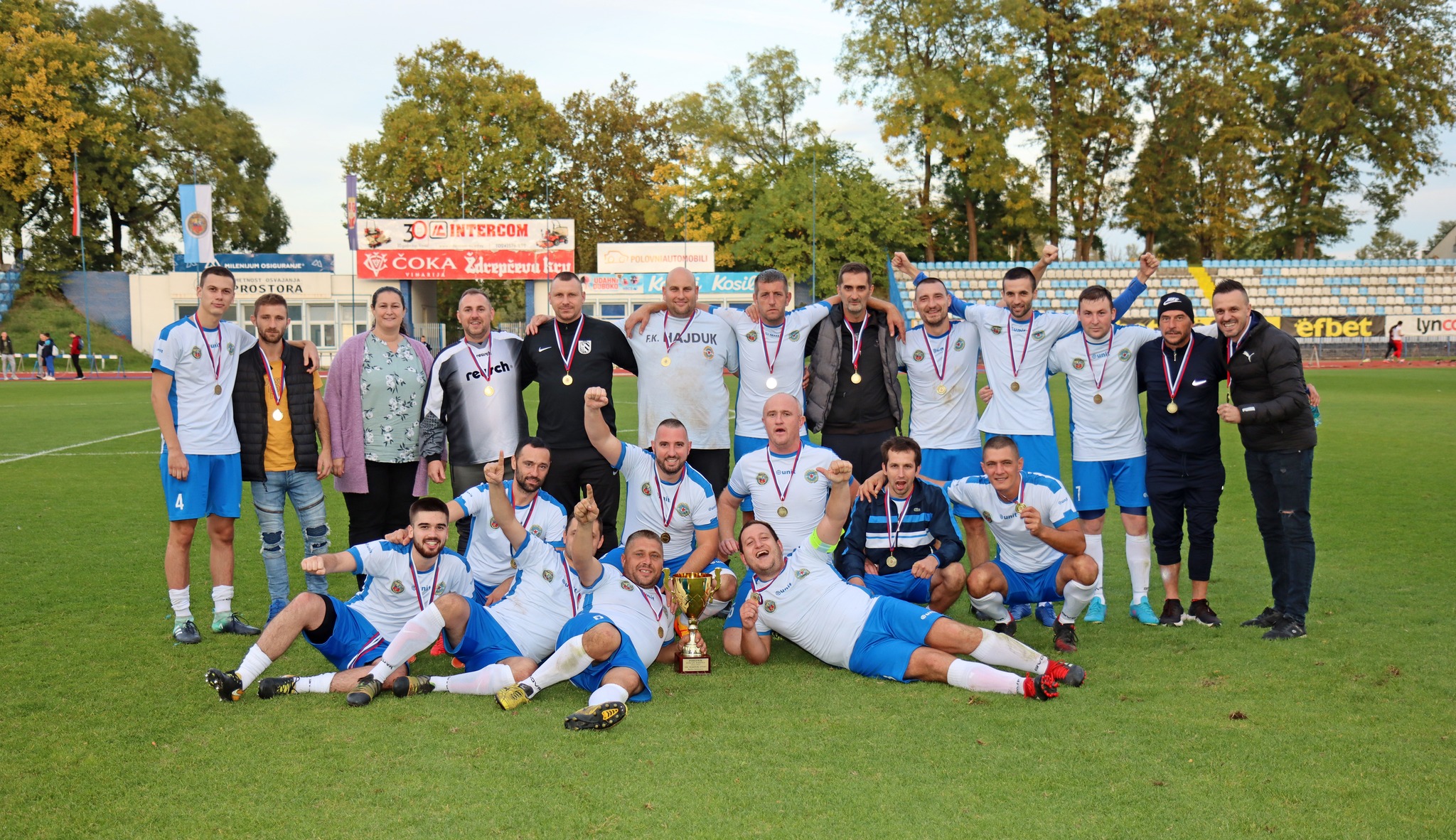 FK Hajduk 1950 iz Bačkog Dušanova osvajač je Kupa Subotice
