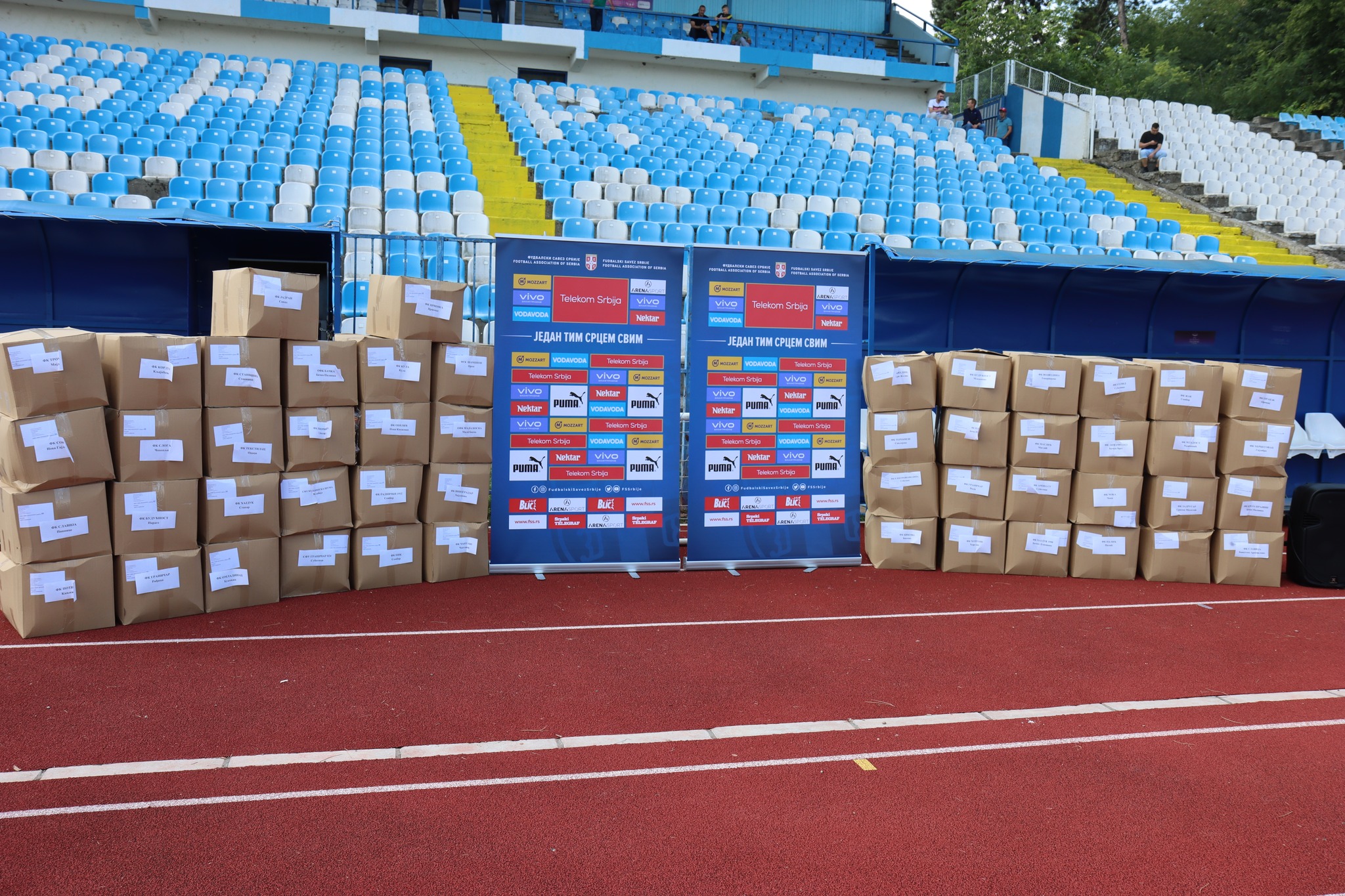 Sever Vojvodine dobio sportsku opremu od Fudbalskog saveza Srbije